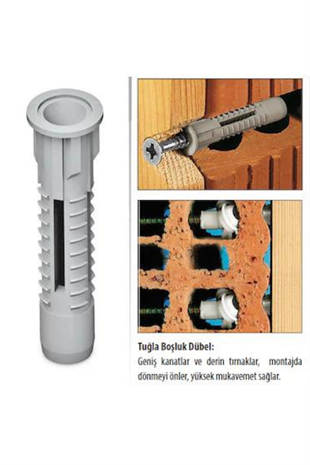 SGS TUĞLA BOŞLUK DÜBELİ 8 MM