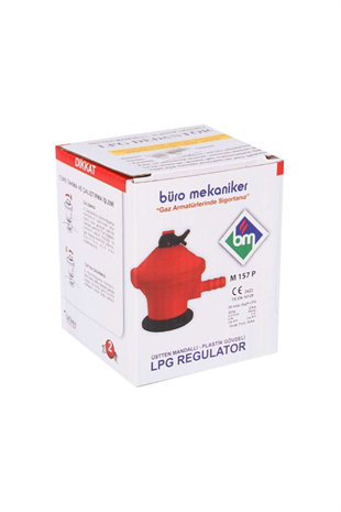 TÜP DETANTÖRÜ PLASTİK TURGAS ÜST MANDALLI  KIRMIZI