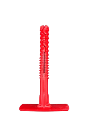12 CM YALI BASKI SÖVE DÜBELİ KIRMIZI