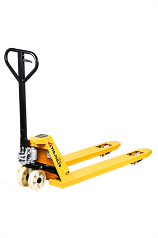 YAPAR TRANSPALET SARI FLEX PU BEYAZ TEKERLEK 2.5 TON