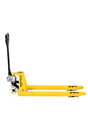 YAPAR TRANSPALET SARI FLEX PU BEYAZ TEKERLEK 2.5 TON