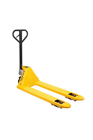 YAPAR TRANSPALET SARI FLEX PU KIRMIZI TEKERLEK 2.5 TON