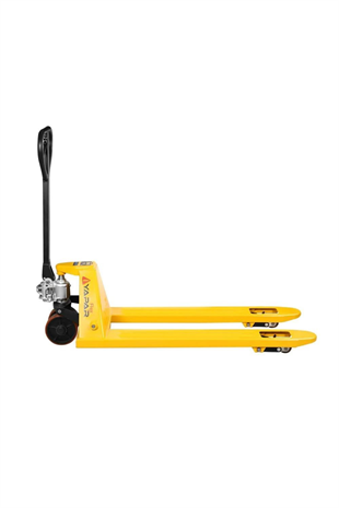 YAPAR TRANSPALET SARI FLEX PU KIRMIZI TEKERLEK 2.5 TON