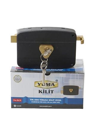 YUMA TRAJLI KİLİT OVAL 14 CM