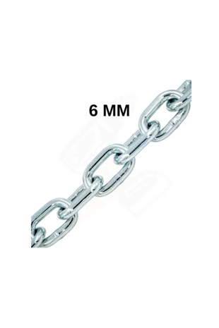 ZİNCİR GALVENİZLİ 6 MM