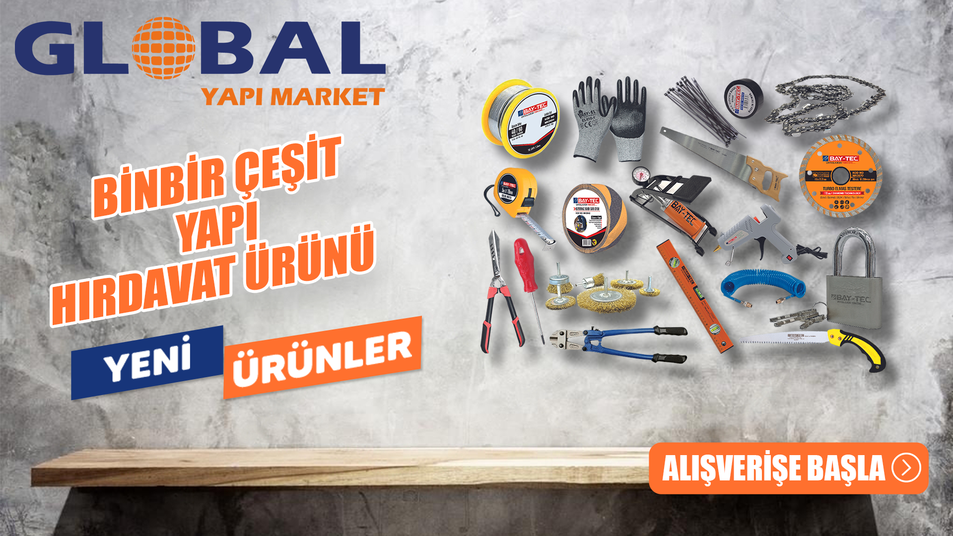 Global Yapı Market Hırdavat Ürünleri
