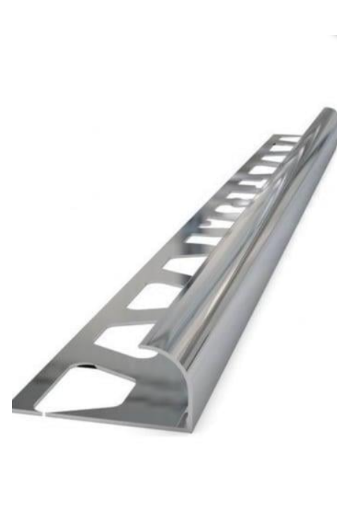 10 MM 201 İNOX AYNA OVAL SERAMİK KÖŞE PROFİLİ