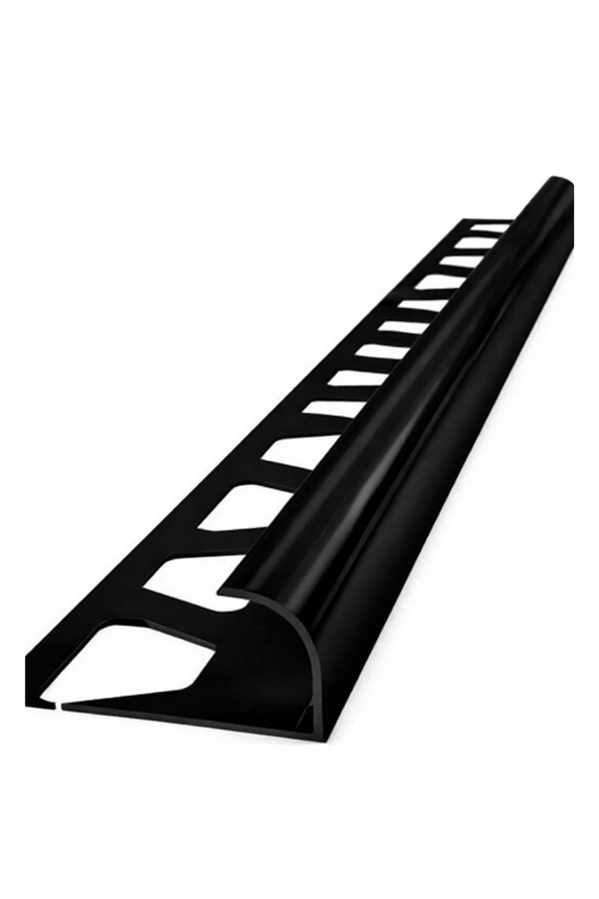 10 MM 201 İNOX SİYAH OVAL SERAMİK KÖŞE PROFİLİ