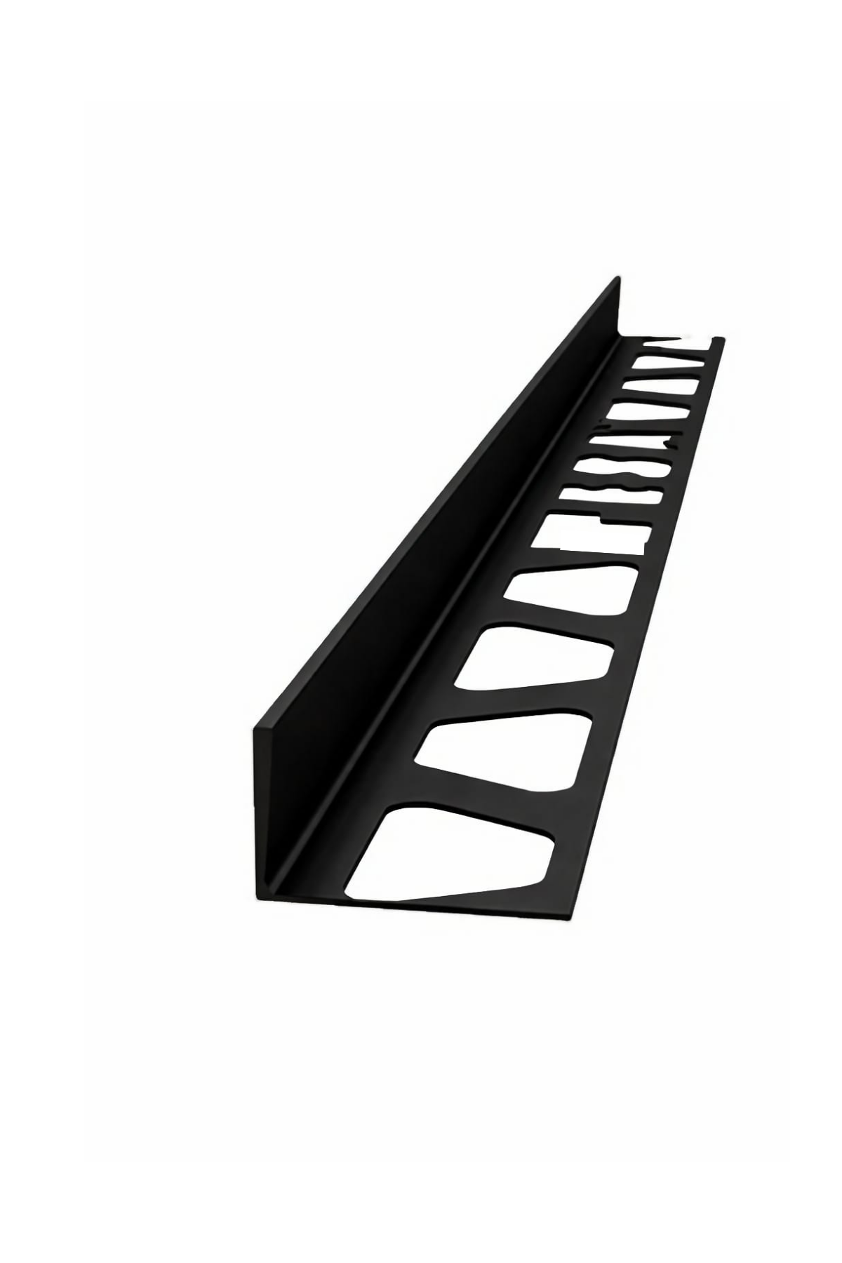 10 MM ALM. SİYAH MAT SERAMİK L BİTİM PROFİLİ