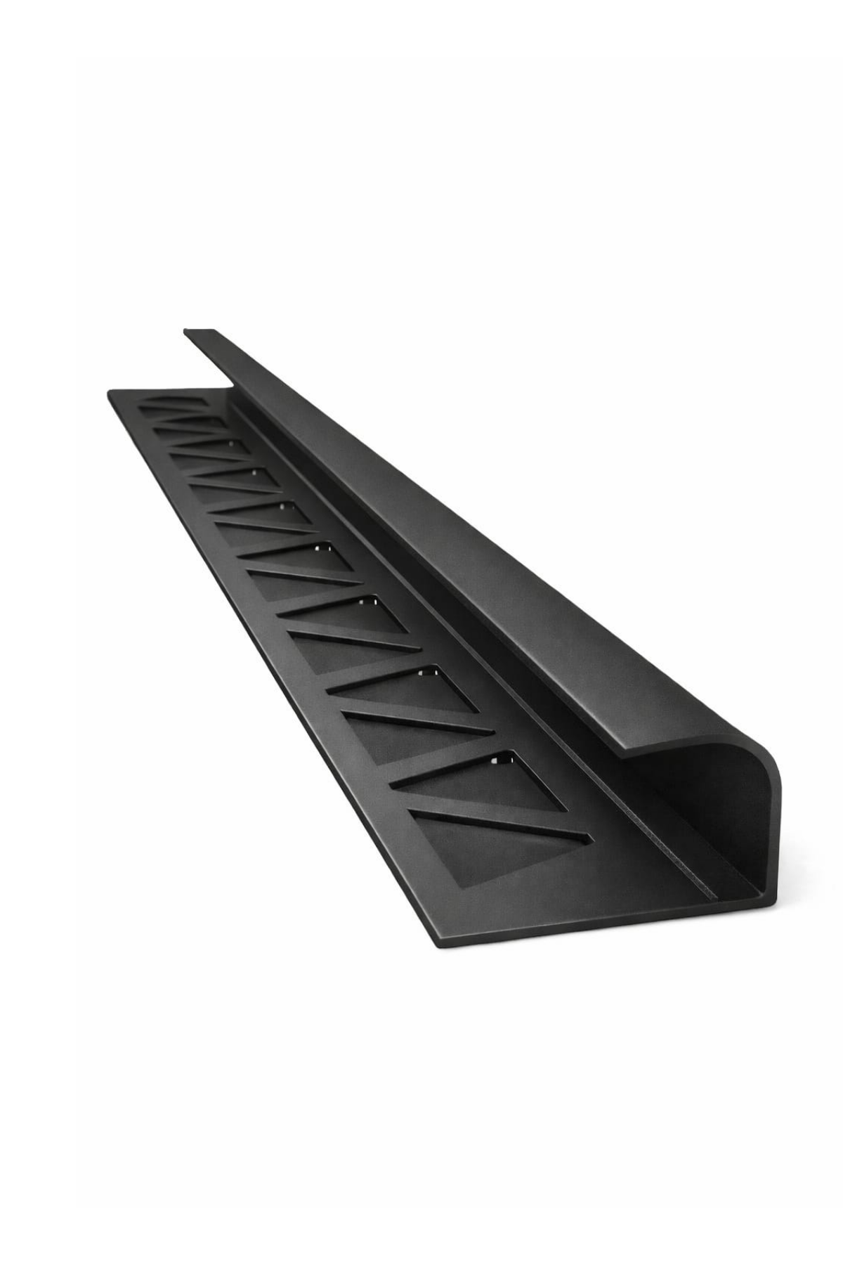 10 MM ALM. MAT SİYAH SERAMİK KÖŞE PROFİLİ