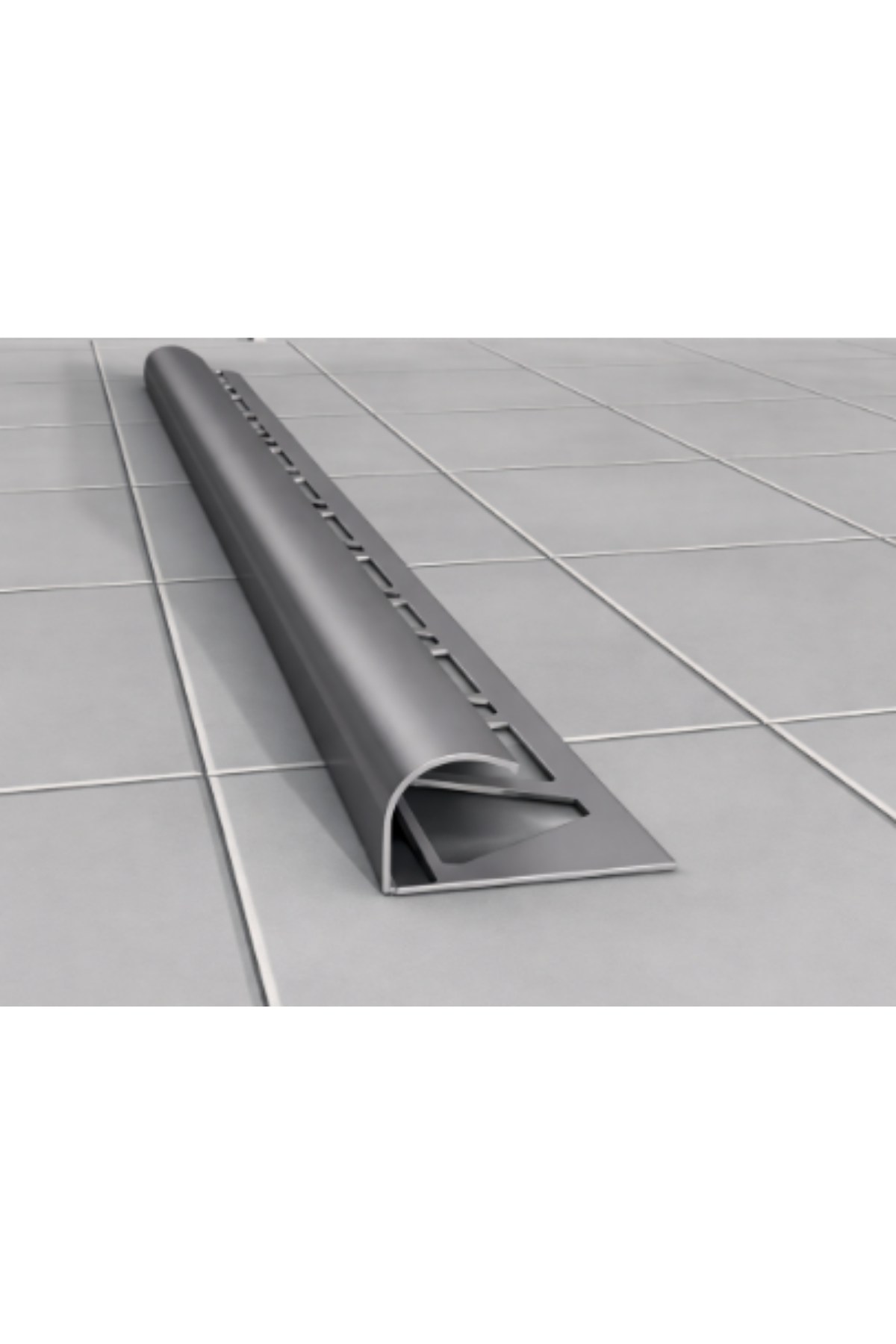 10 MM ALM. SERAMİK DIŞ KÖŞE PROFİLİ MAT GRİ 2.7m Boy