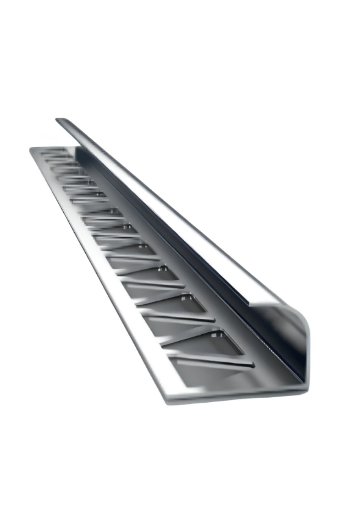 10 MM ALM.PARLAK GRİ SER.KÖŞE PROFİLİ