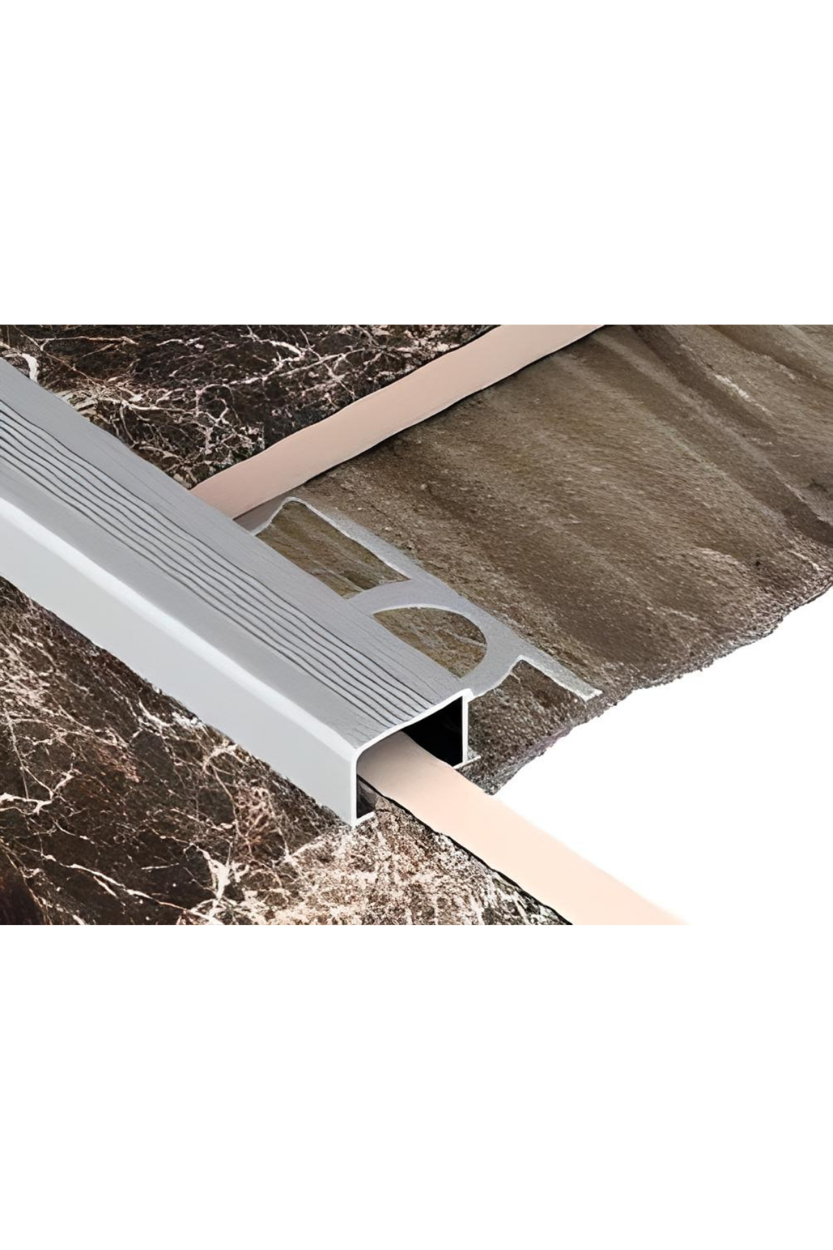 10 MM ALÜMİNYUM MERDİVEN BASAMAK PROFİLİ