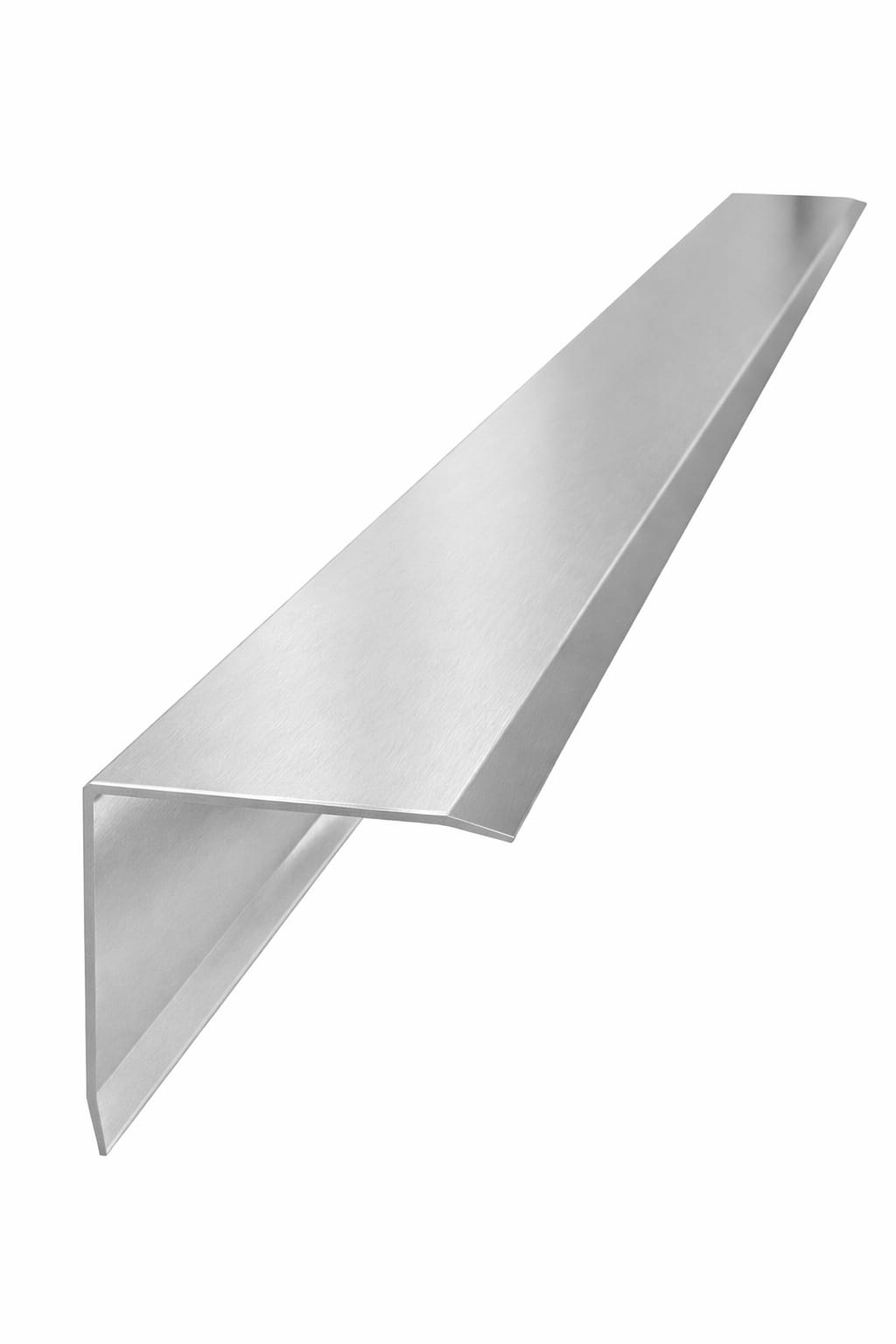 10X25 MAT GRİ LAMİNANT PARKE BURUN PROFİLİ