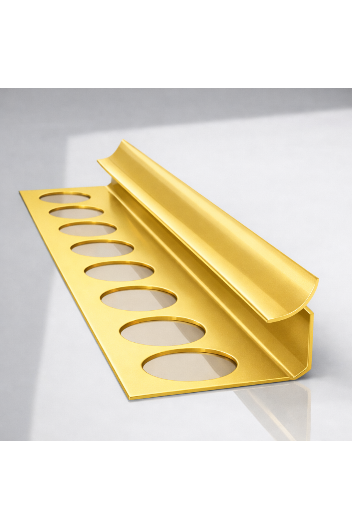 12 MM ALM. MAT SARI SERAMİK İÇ KÖŞE PROFİLİ