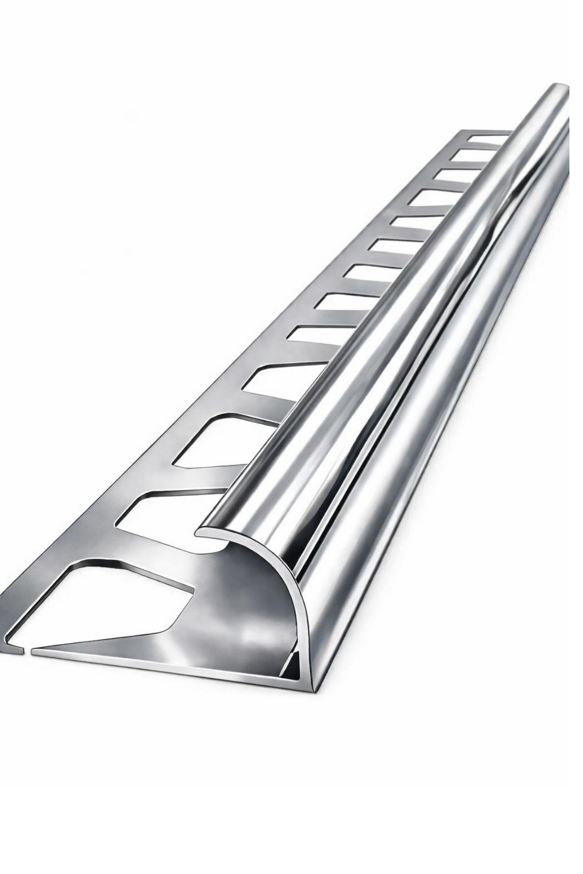 12 MM ALM.PARLAK GRİ SERAMİK KÖŞE PROFİLİ