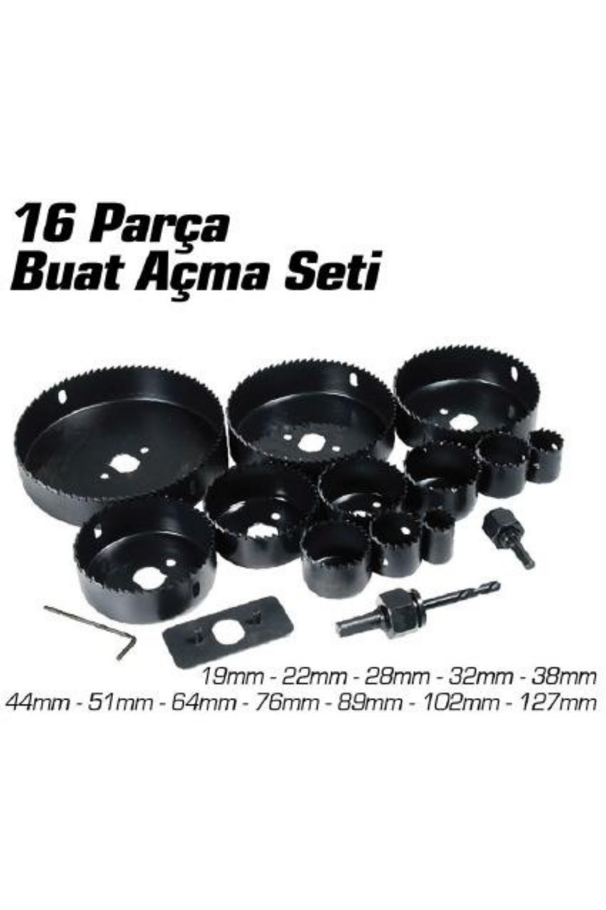 16 PARÇA BUAT AÇMA SETİ