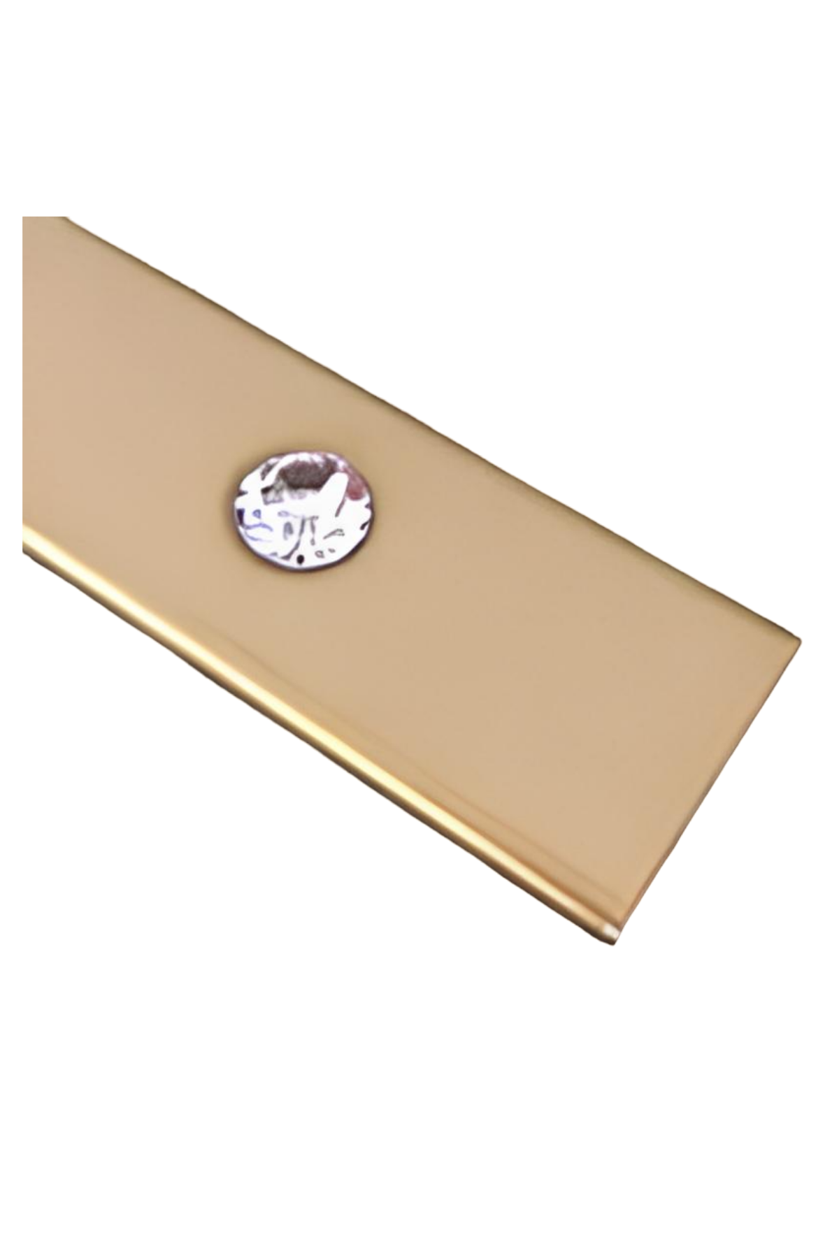 3,0 CM ALTIN KRİST. PASLANMAZ INOX BORDÜR PROF.0,60