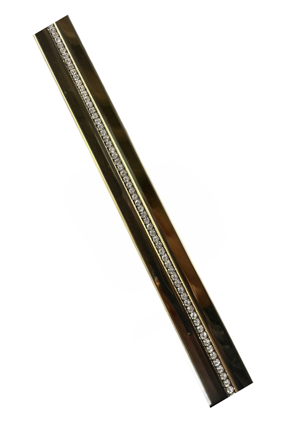 3,0 CM SUYOLU ALTIN PASLANMAZ INOX BORDÜR PROFİLİ