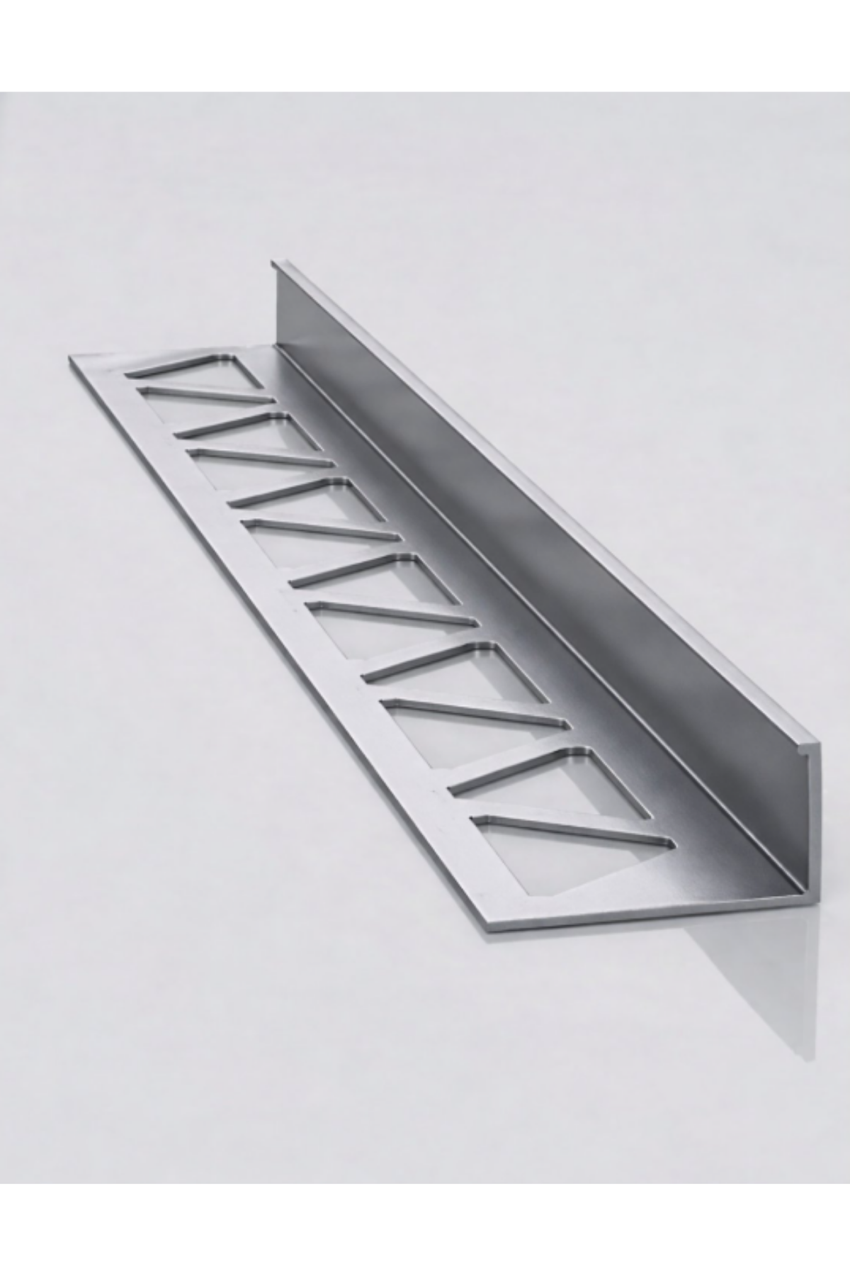 8 MM ALM. MAT GRİ SERAMİK KÖŞE L BİTİM PROFİLİ