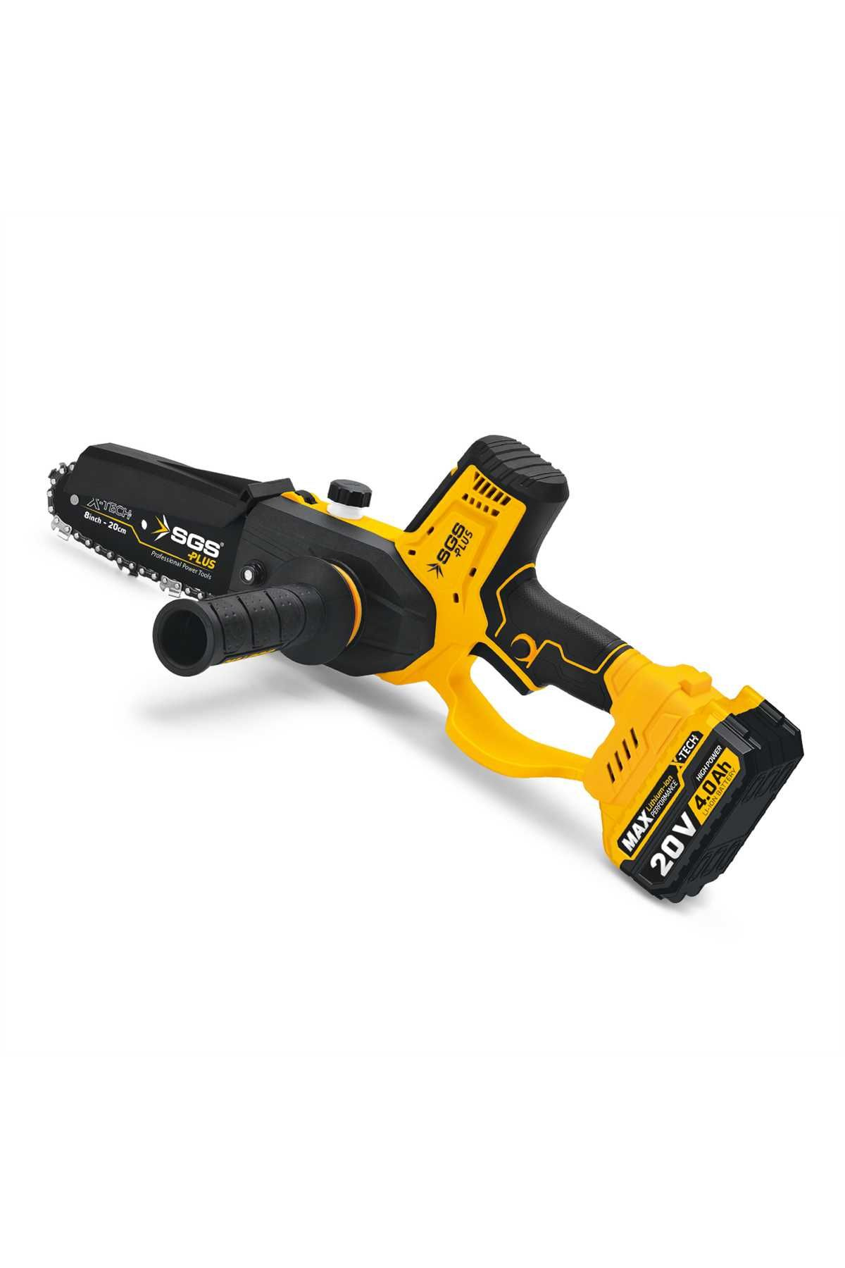 AĞAÇ BUDAMA TESTERESİ 200 MM 20 VOLT 2X4.0 AH