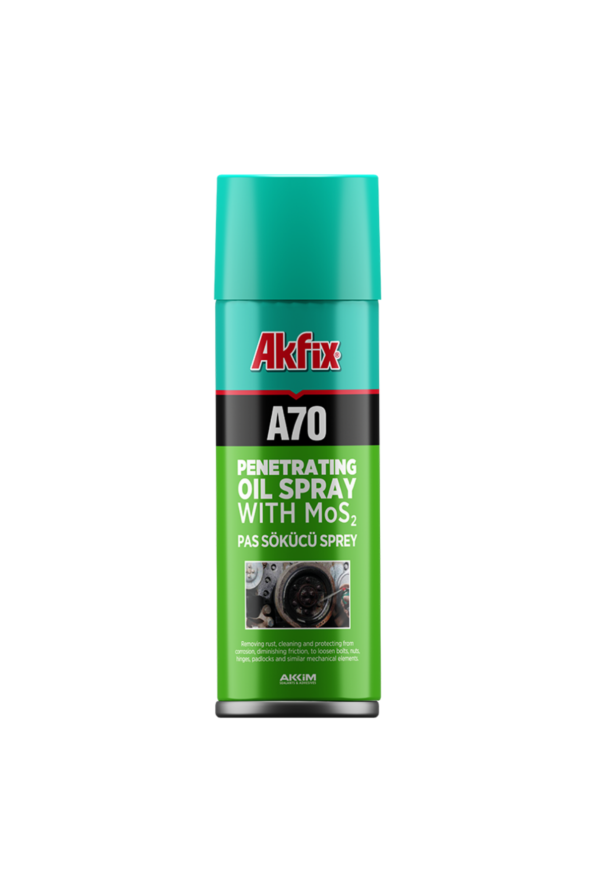 AKFİX A70 PAS SÖKÜCÜ SPREY (200 ML)