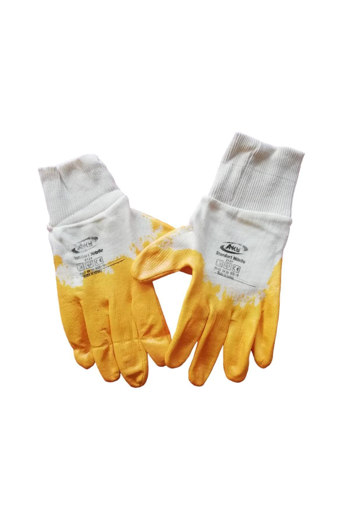 AKY ELDİVEN COMFORT SARI-BEYAZ PN5 NO:10