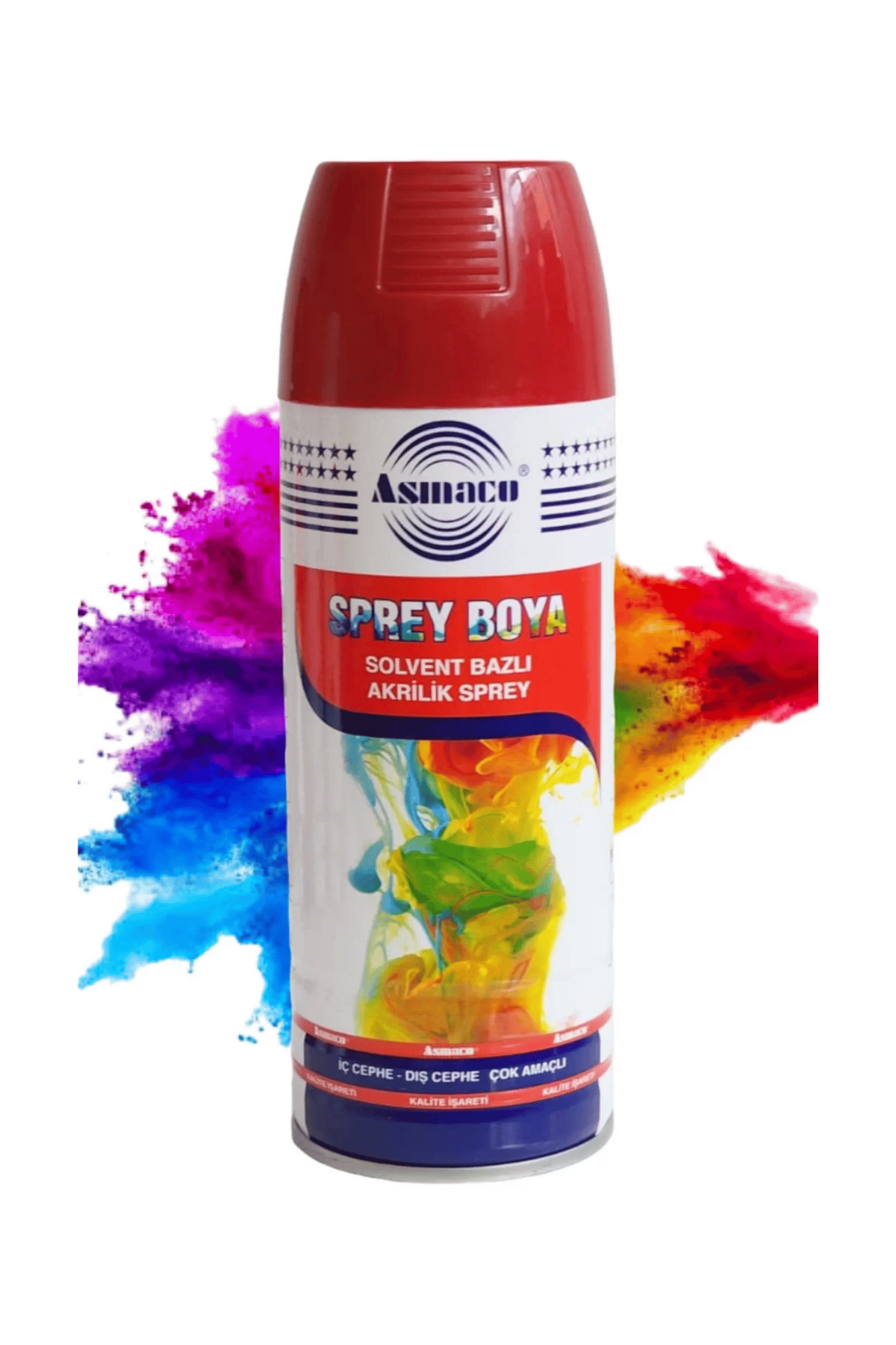 ASMACO KIRMIZI AKRİLİK SPREY BOYA 400 ML (RAL 3003)