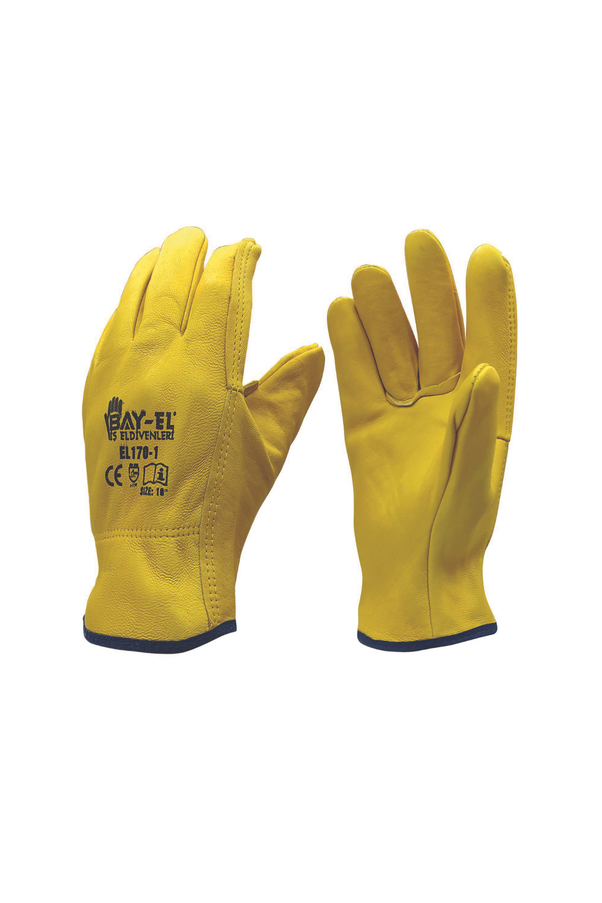 BAY-TEC DERİ  ELDİVEN  SARI