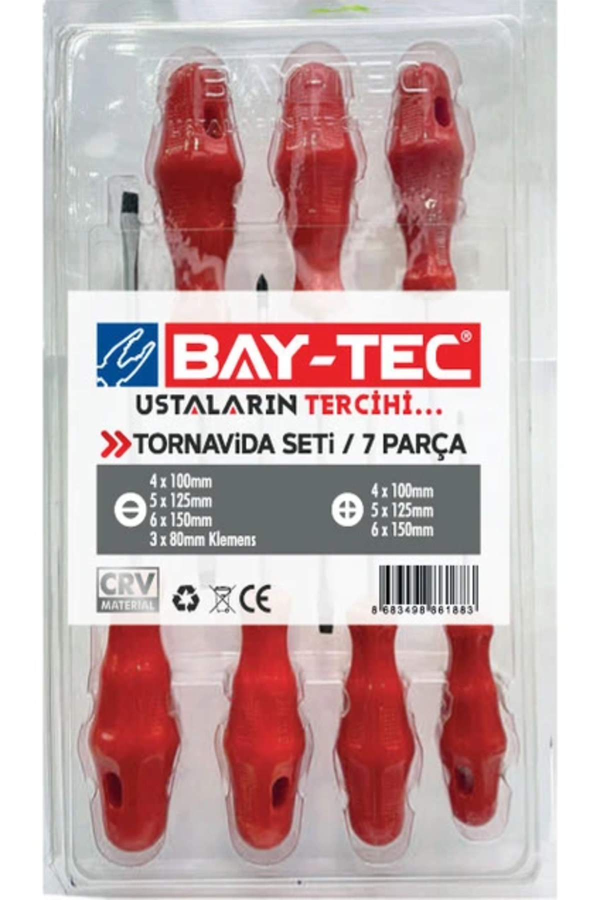 BAY-TEC LOKMA TORNAVİDA  13mm