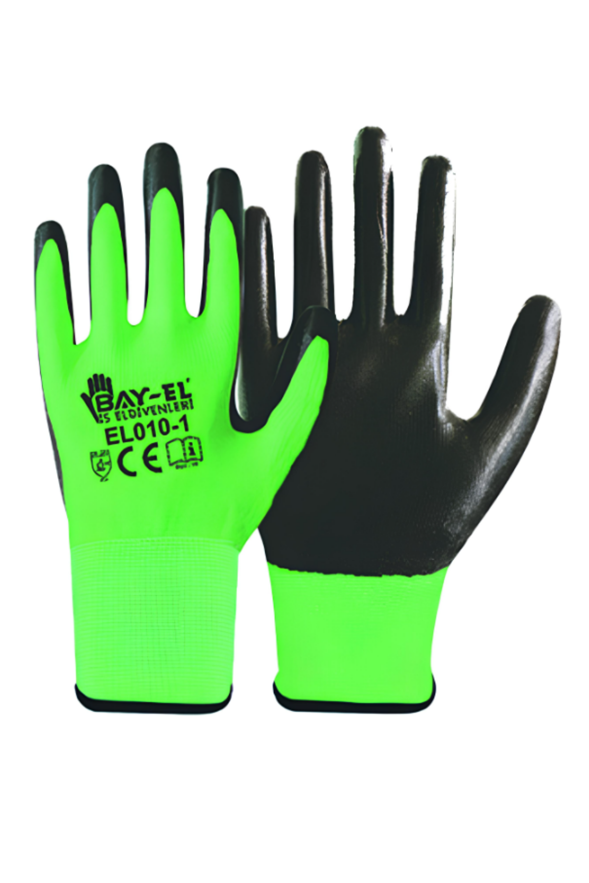BAY-TEC ORJİNAL ELDİVEN 1/2 10 (YEŞİL-SİYAH )