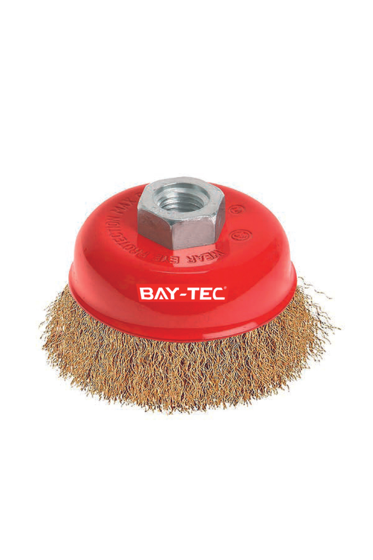 BAY-TEC SAÇAKLI  ÇANAK  FIRÇA   100mm