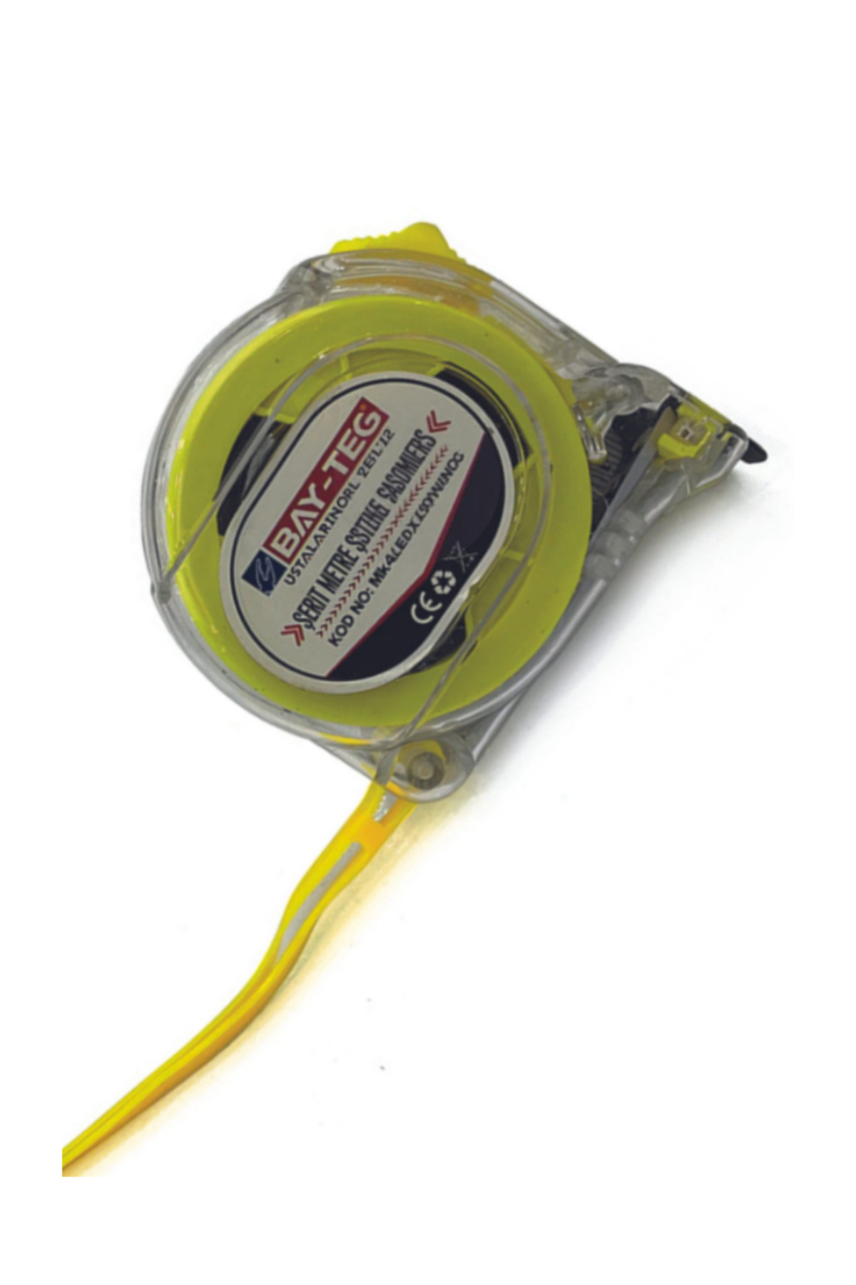 BAY-TEC ŞERİT METRE ŞEFFAF  3x16mm