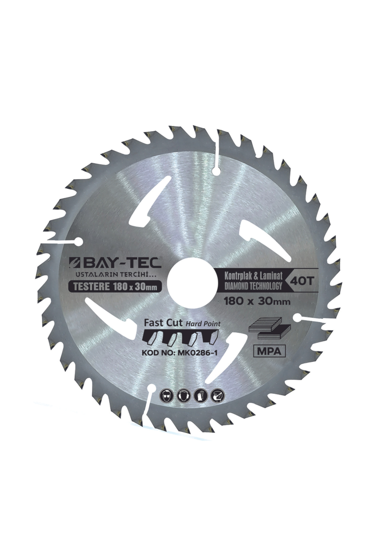 BAY-TEC SUNTA ELMAS TESTERE 180 X 22-23mm