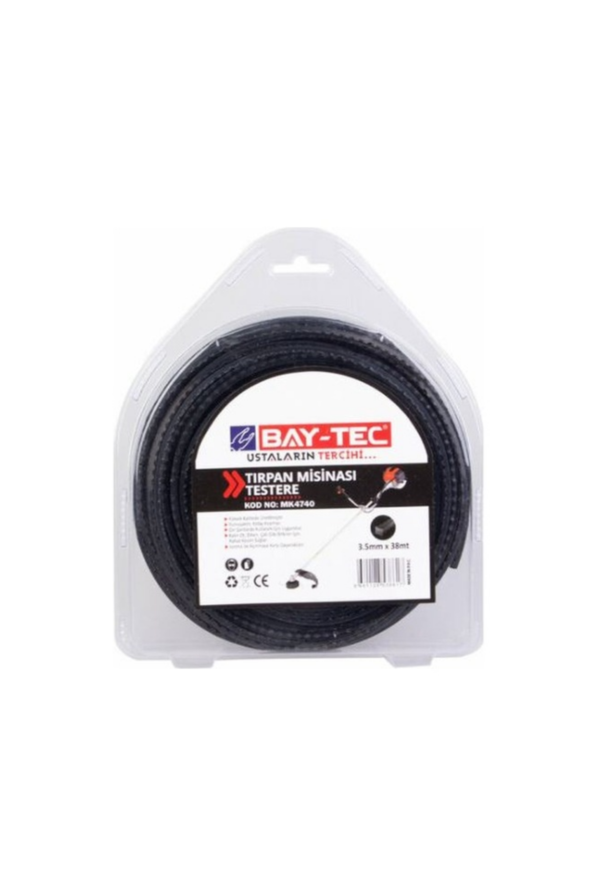 BAY-TEC TIRPAN MİSİNASI TESTERE  3,5mm x 41m