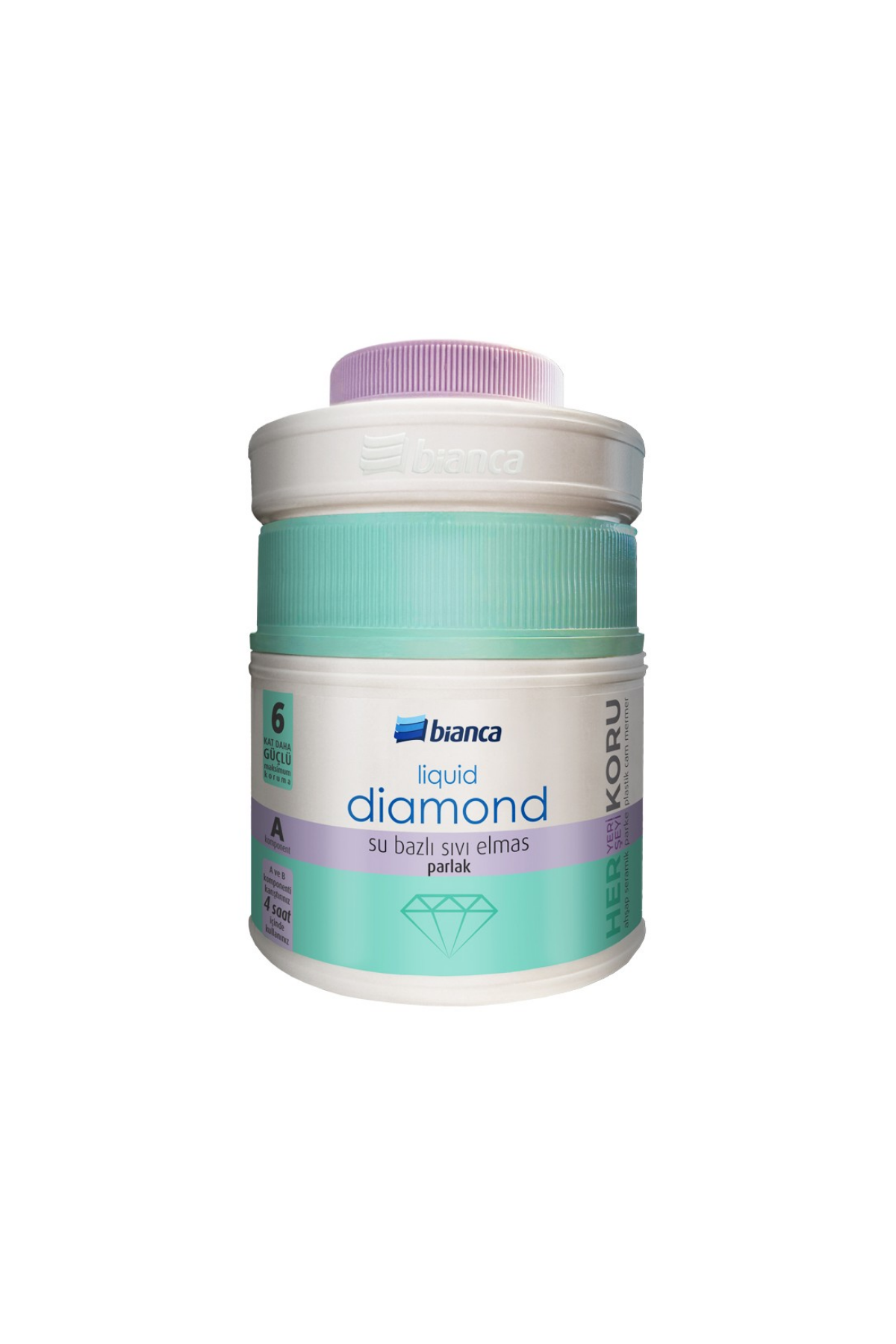 BİANCA STELLA PARLAK SU BAZLI SIVI ELMAS (600 GR)