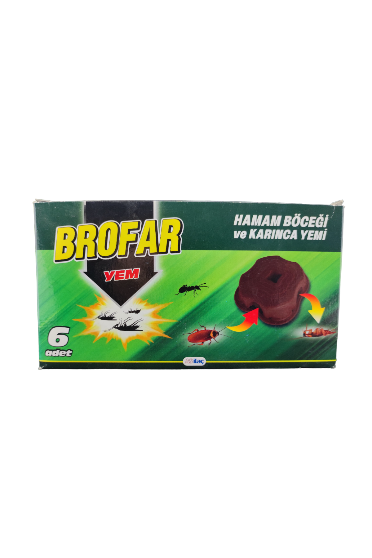 BROFAR HAMAMBÖCEĞİ VE KARINCA YEMİ 6 LI KL:48