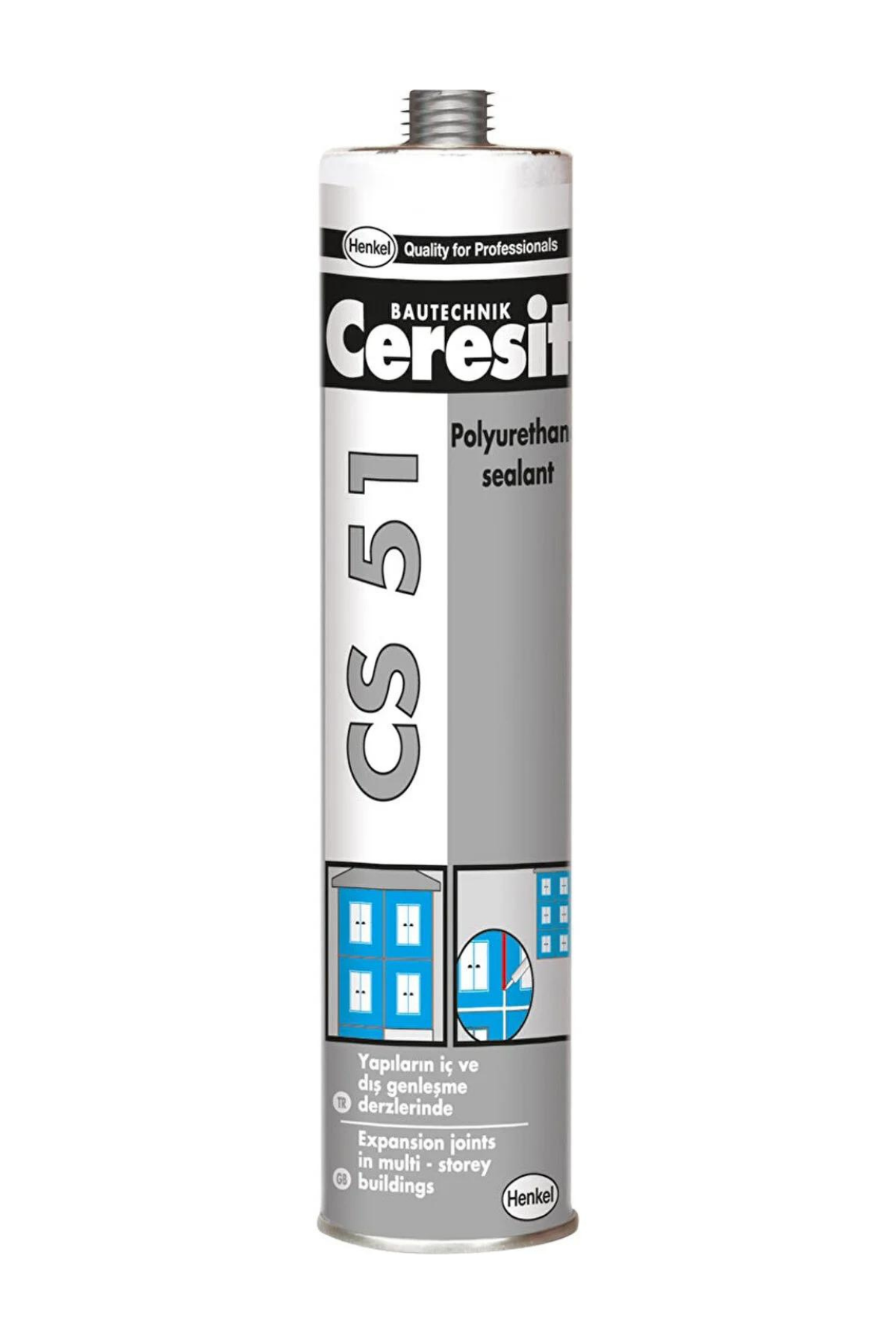 CERESIT PU MASTİK 280 ML GRİ CS 51