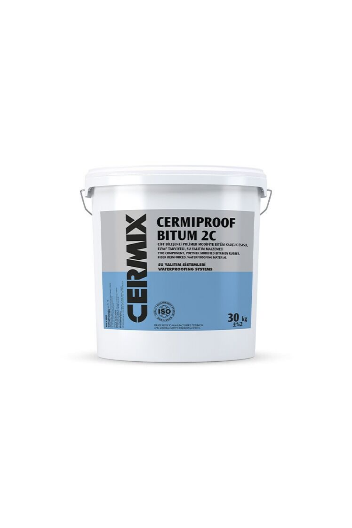 CERMIX CERMIPROOF BITUM 2C ÇİFT KOMPENANTLI YALITIM (22+8 KG)