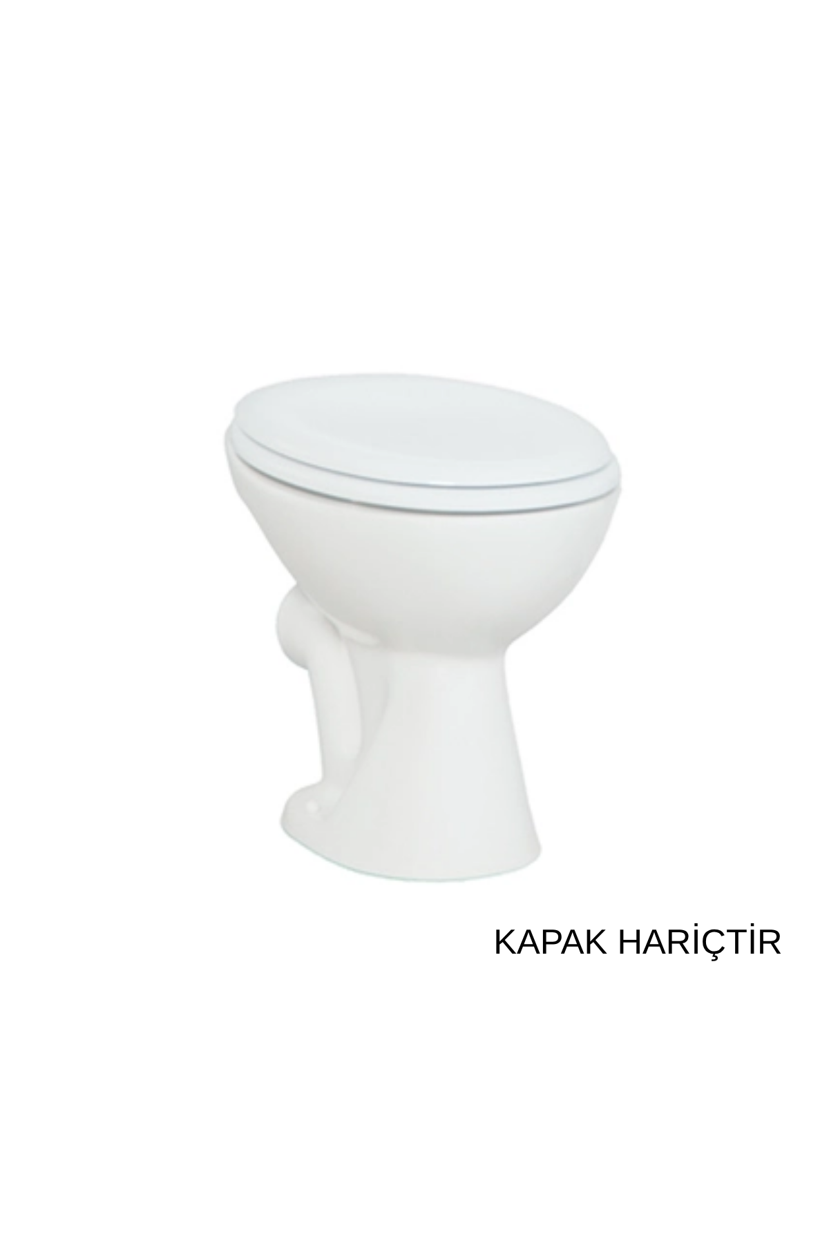 CREAVİT STANDART ARKADAN ÇIKIŞLI TEK KLOZET
