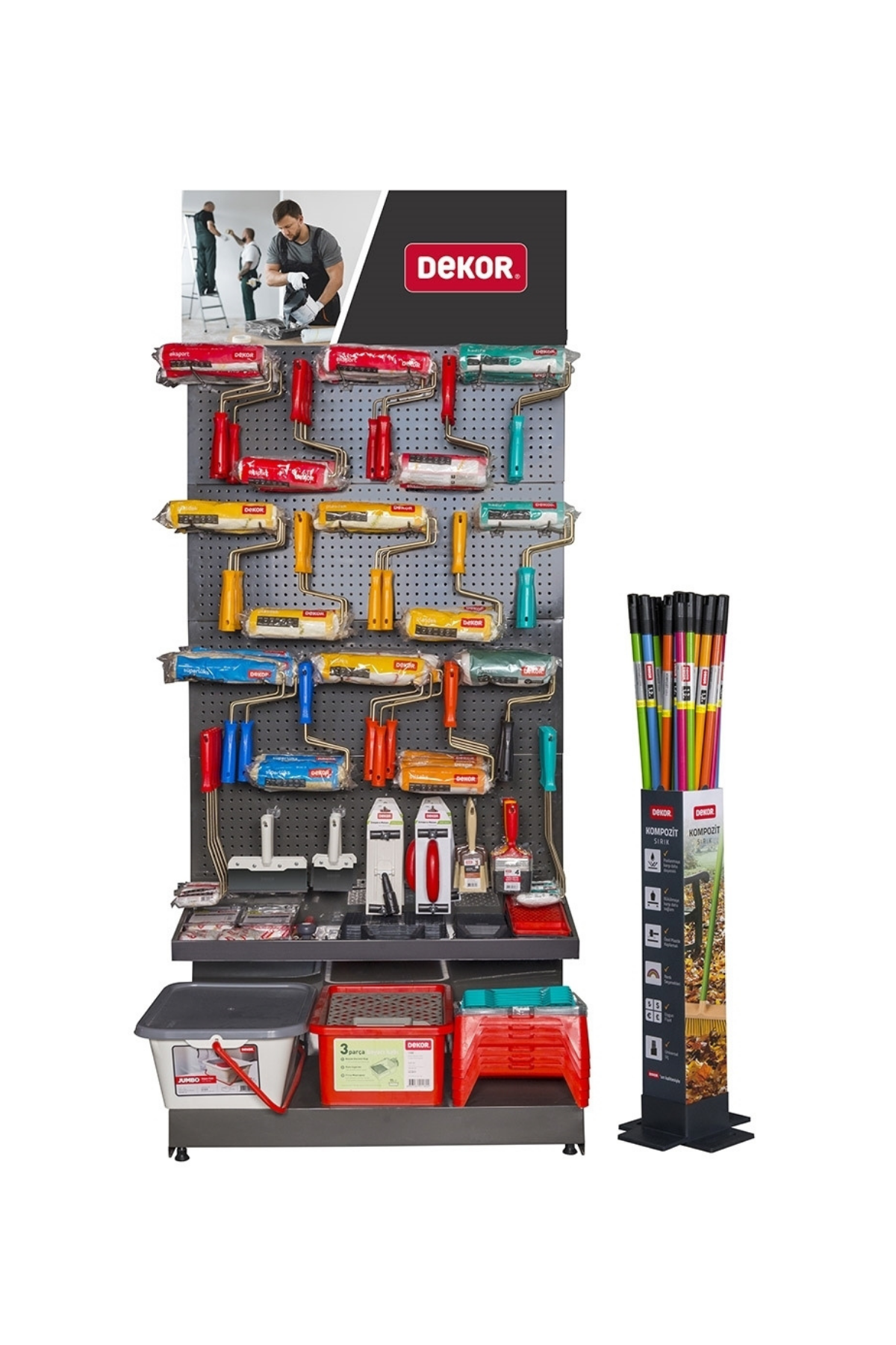 DEKOR BOYA VE HIRDAVAT STANDI (EN=100 CM)