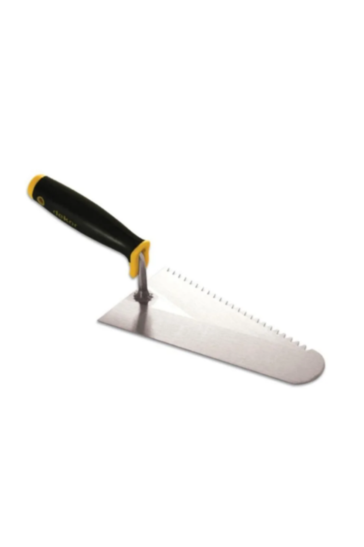 DEKOR YAY ÇELİĞİ PLASTİK SAPLI BEYAZ TUĞLA MALASI (22 CM)
