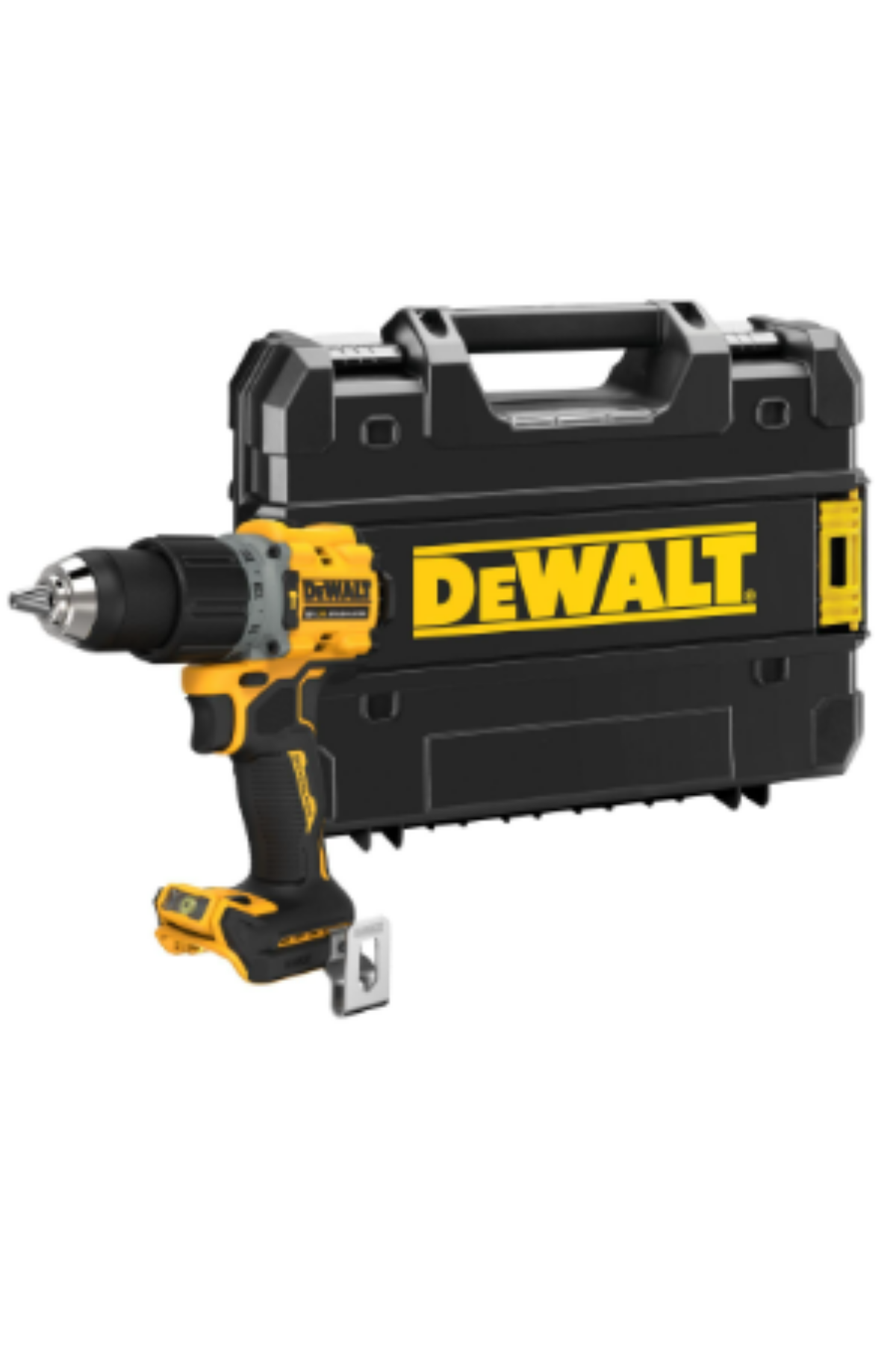 DEWALT 18 V KÖMÜRSÜZ DARBELİ MATKAP  DCD805NT-XJ (BATARYA+ŞARJ CİHAZI)