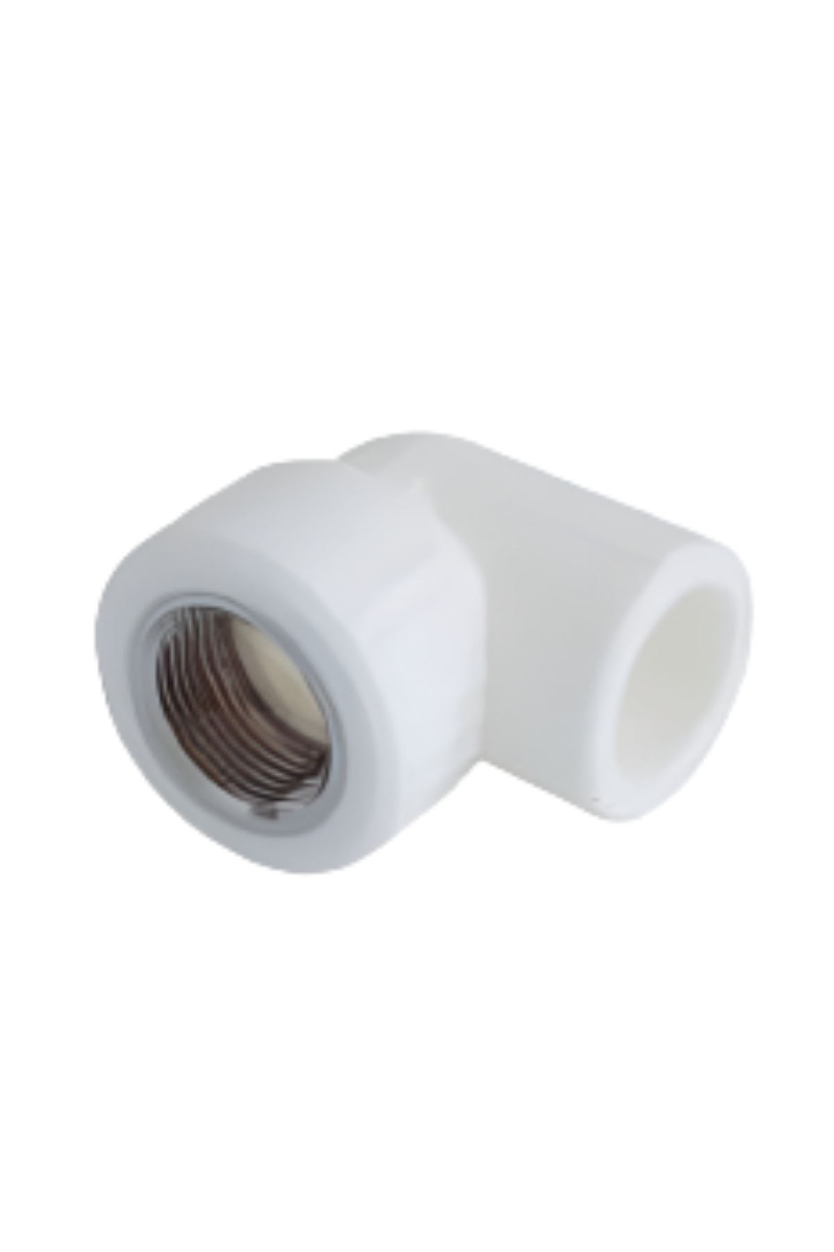 Dişi Dirsek Q20X1/2'' ''PP'' beyaz