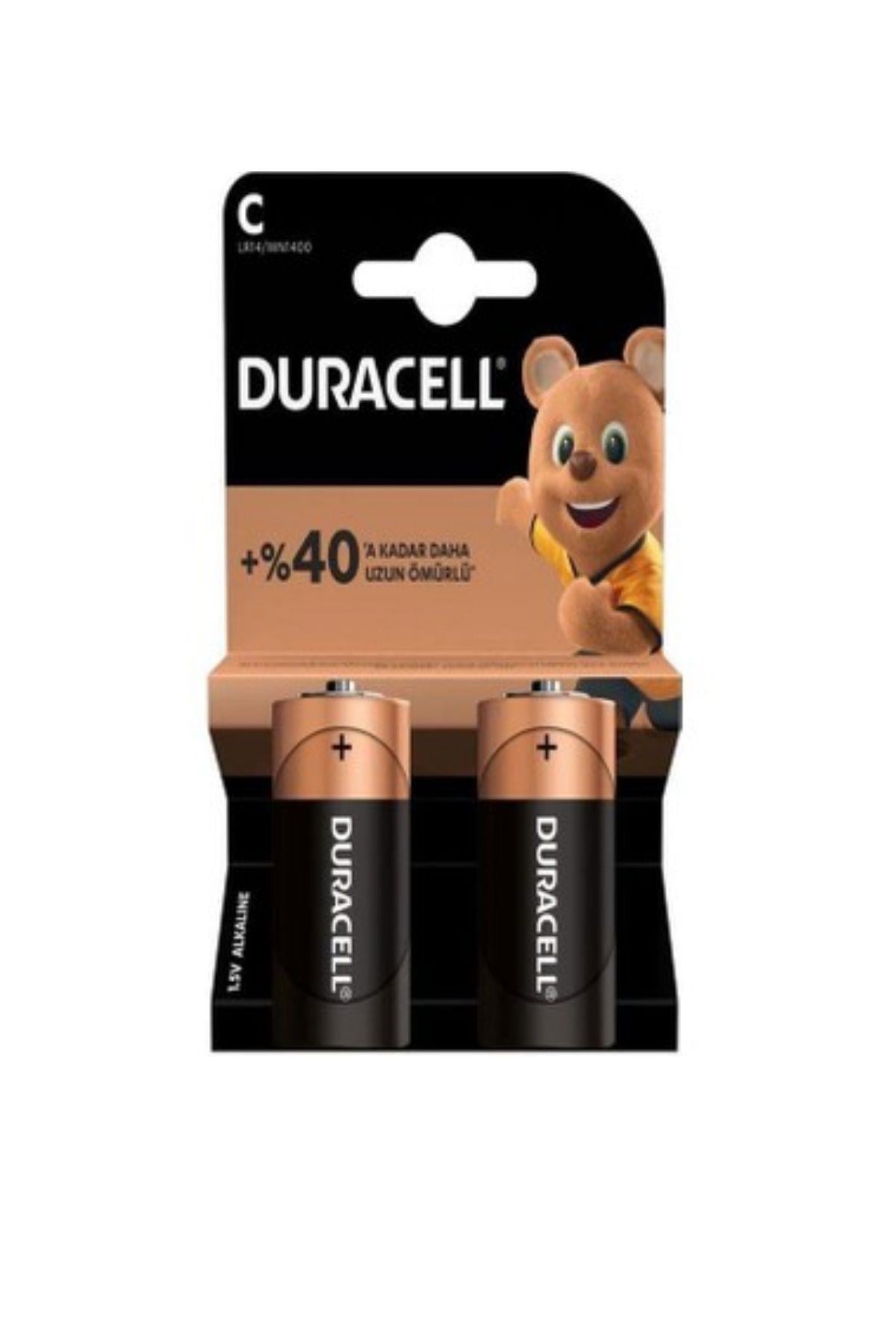 DURACEL PLUS ORTA PİL LR14/MN1400 2 Lİ