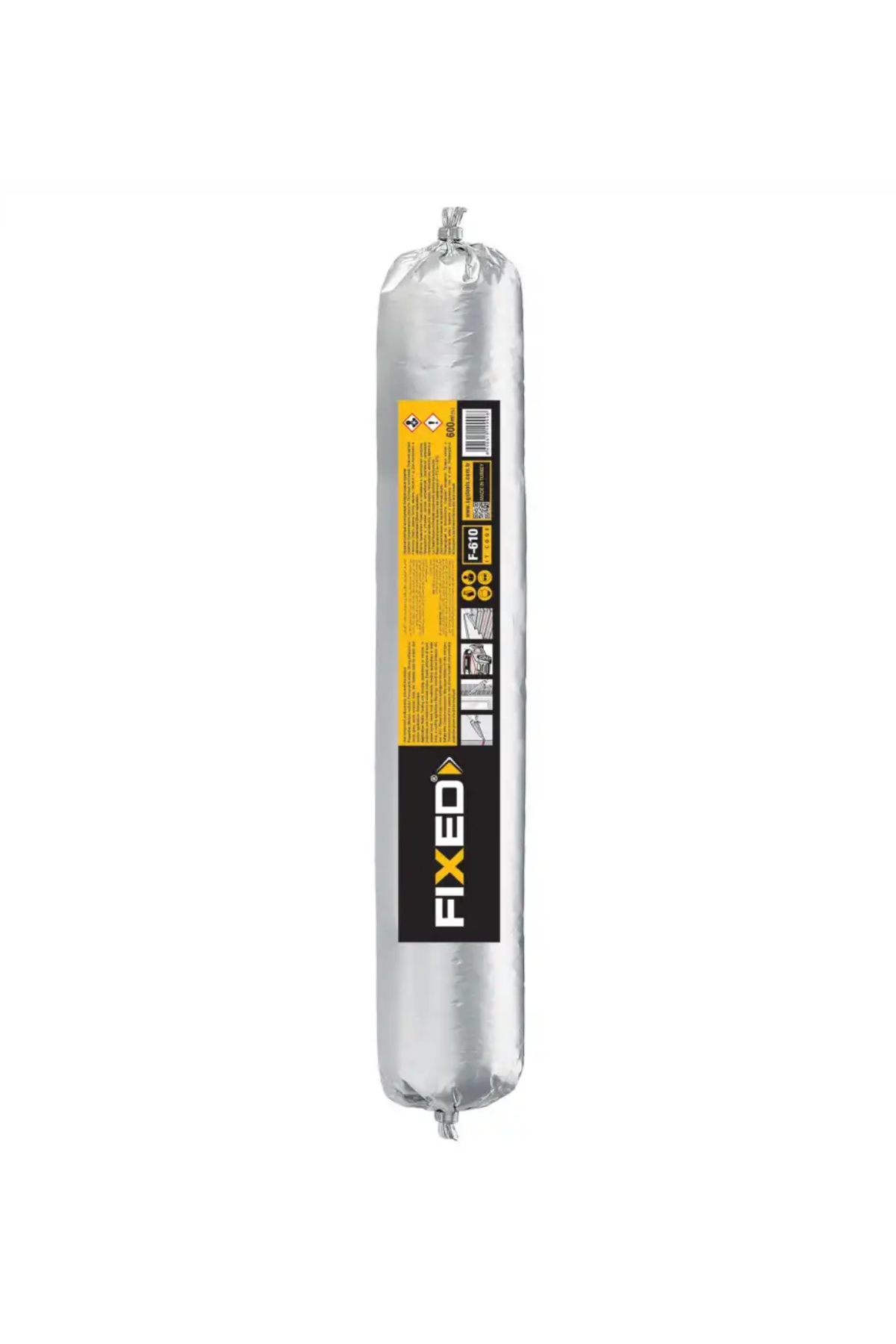 FIXED POLİÜRETAN MASTİK SİYAH 600 ML
