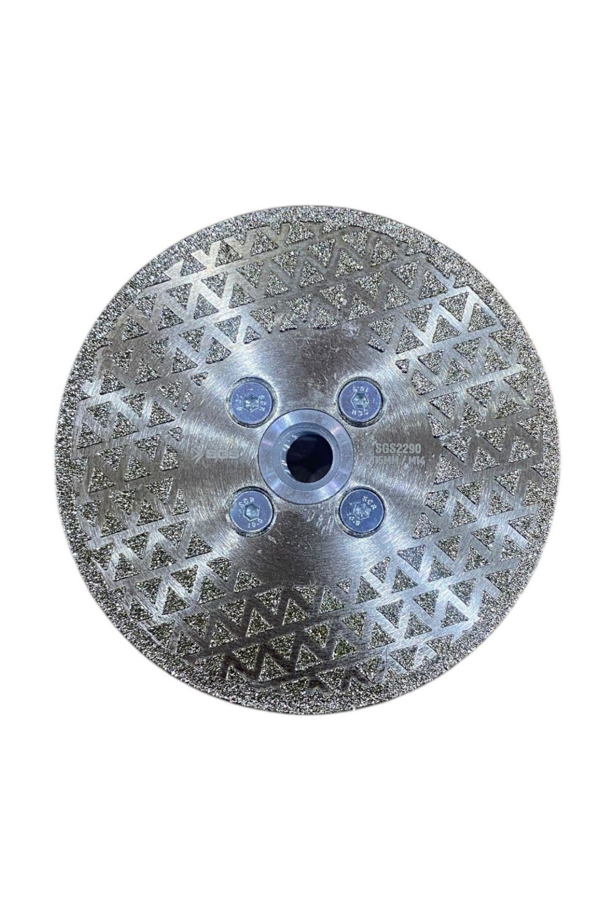 FLANŞLI ELKTROLİZE ELMAS TESTERE 115MM/22,23-M14