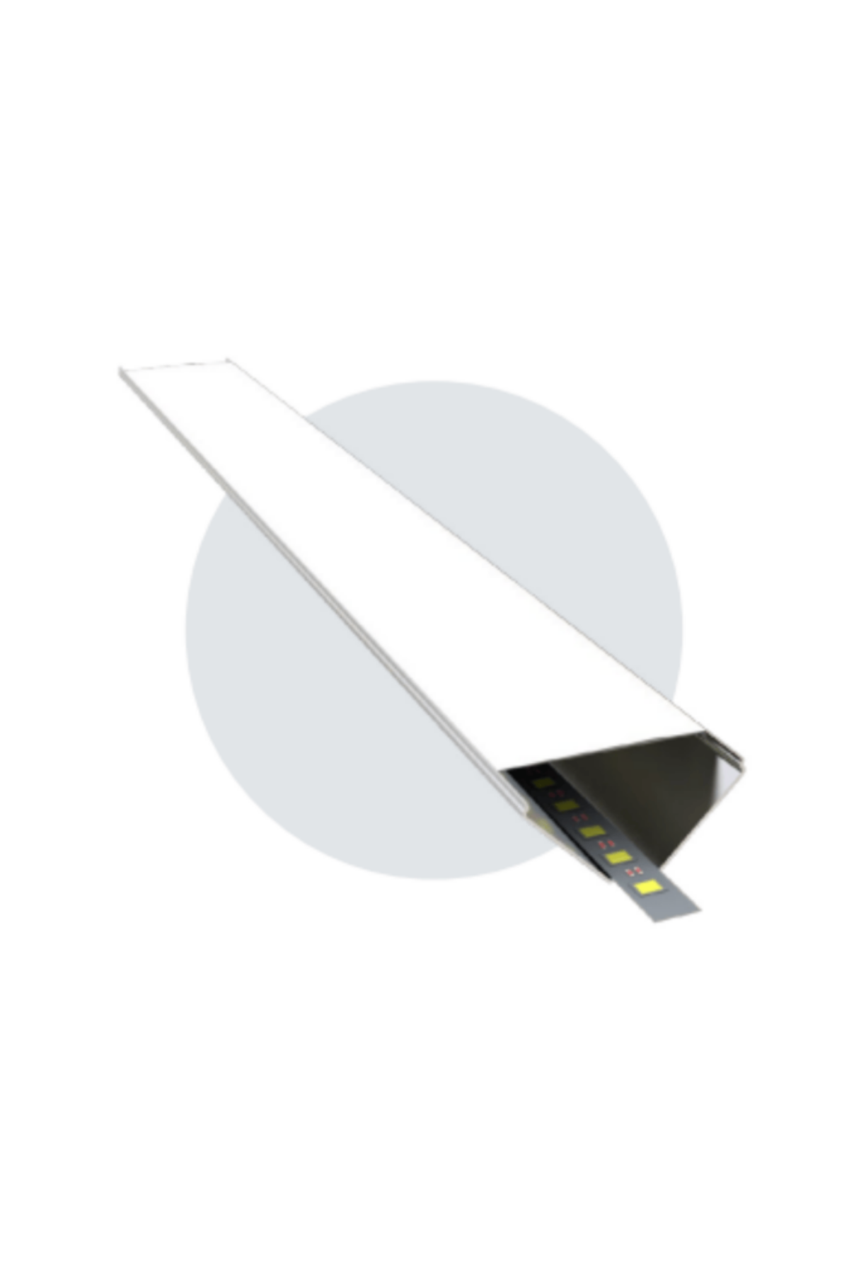 GLOBAL TAVAN KÖŞE LED PROFİLİ (61X61)