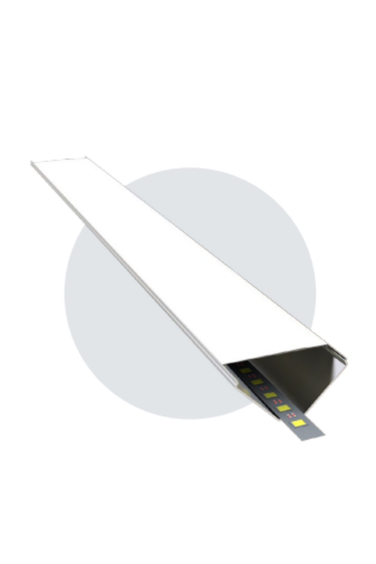 GLOBAL TAVAN KÖŞE LED PROFİLİ (61X61)