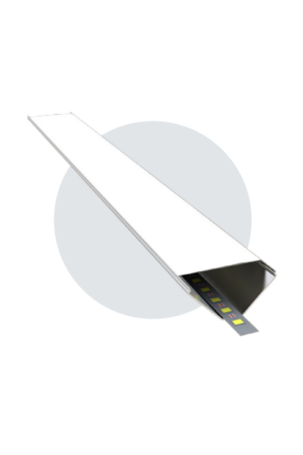GLOBAL TAVAN KÖŞE LED PROFİLİ (61X61)